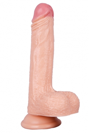 19CM Ten Rengi Vantuzlu Dildo